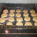 El cooksnap de Mili Alvarez Caffaro cuando hizo Cookies integrales de miel y avena 💛🍯.