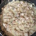 El cooksnap de Ana Carolina cuando hizo Pollo con Champiñones.