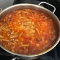 Zsolt Kovács Cooksnap-ja, amikor elkészítette a(z) Betyáros zöldbableves receptet.
