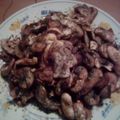 El cooksnap de Nuria cuando hizo Champiñones a la plancha.