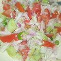 Asma Faryal Khan's cooksnap of when they made Salad.