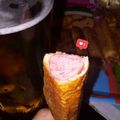 El cooksnap de Daiana Sastre cuando hizo Banderillas de salchicha fáciles.