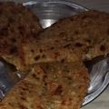 Naushaba Parveen का कुकस्नैप जब उन्होंने मेथी के पराठे, टमाटर की चटनी (methi ke parathe tamatar ki chutney recipe in Hindi) बनाया था।