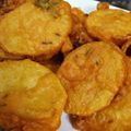 Naila Asif's cooksnap of when they made Crispy aalu pakora.