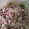 El cooksnap de Sergio Carro cuando hizo Pulpos encebollados ॐ.