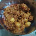 mitu madlani's cooksnap of when they made છોલે (Chhole Recipe In Gujarati).