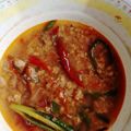 รูป Cooksnap ของ Rainbow Sng เมื่อเขาทำ ขนมจีนน้ำยาป่าปลาดุก