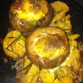 Rick 's cooksnap of when they made Baked egg in a potato bowl.