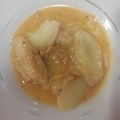 El cooksnap de Silvia cuando hizo Patatas a la importancia.