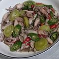 Cooksnap dari Vie Vie untuk resep Cumi asin cabe ijo