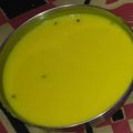 Khushi Yadav का कुकस्नैप जब उन्होंने बेसन की कढ़ी(besan ki kadhi recipe in hindi) बनाया था।