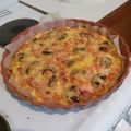 Duckysav's cooksnap of when they made Cauliflower crusted pizza low carb.