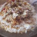 El cooksnap de Moka Letoo cuando hizo Salsa Boloñesa para las pastas a mi manera.
