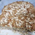 El cooksnap de Claudia Escamilla cuando hizo Pan integral de manzanas y avena.