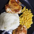 sonja.madden.77's cooksnap of when they made Baked barbecue chicken thighs.