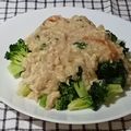 Cooksnap dari Istikah 20444011 untuk resep Brokoli Siram Telur Kepiting tanpa minyak