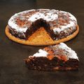 il Francesca Diomede quando ha preparato Torta pere e cioccolato con amaretti