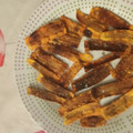 El cooksnap de Javier cuando hizo Chips de Zanahoria.