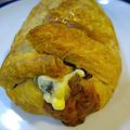 El cooksnap de Kele cuando hizo Strudel de espinaca y pollo.
