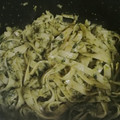 El cooksnap de monica st cuando hizo Pasta al pesto con espinacas y champiñones.