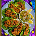 El cooksnap de Josemi CilantroYHierbabuena cuando hizo Hélices con Boloñesa de soja texturizada.