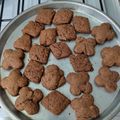 El cooksnap de Patricia Molina cuando hizo Scons de chocolate.