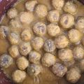 El cooksnap de Jonas Cobos cuando hizo Albóndigas caseras con manzana.
