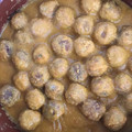 El cooksnap de Jonas Cobos cuando hizo Albóndigas caseras con manzana.
