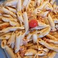 Cooksnap από Φουλα. Κ στη συνταγή Μακαρόνια με φέτα και ντοματίνια