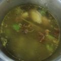 Cooksnap dari Acie Astriana untuk resep Kuah Labu Siam Base Genep (dengan balungan ayam)