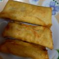 El cooksnap de Maye cuando hizo Lumpias estilo venezolano.