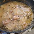 El cooksnap de Carlos Clemente cuando hizo Colita de rape con patatas en salsa verde.