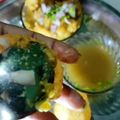 Nandini Das का कुकस्नैप जब उन्होंने गोलगप्पा दही चाट (Golgappa Dahi Chaat recipe in Hindi) बनाया था।