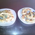El cooksnap de Fernando Dome cuando hizo Mini medialunas con masa de empanadas.