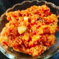 Loveena Bajaj Salve's cooksnap of when they made Carrot Halwa with Khoya.
