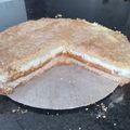 El cooksnap de Lauri cuando hizo Tarta de ricota y dulce de leche.