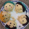 Cooksnap dari Diany Dee untuk resep Aladdin Jasmine Steambun / Bakpao Aladin Jasmine/ Mantou / Bakpao Karakter