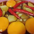 รูป Cooksnap ของ little bubble เมื่อเขาทำ ไข่แดงดองน้ำปลา เมนูที่เค้าว่ากันว่าเหมือนไข่ปูดองมาก จะกล้ากินไหม??? ต้องพิสูจน์!!!