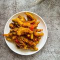 Cooksnap dari Linda Riyadi untuk resep Ceker Dower Siram Jeruk : pedes asem 🤤