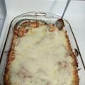 delattre's cooksnap of when they made Quickie Chicken Parm Casserole.