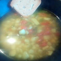 El cooksnap de Marmo Trazos Lobato cuando hizo Sopa de tomate con patatas.