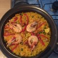 El cooksnap de Carlos Cox cuando hizo Paella.