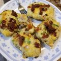 Chef Mommy Nessa's cooksnap of when they made Twice Baked Loaded Potato Skins.