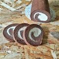 Cooksnap dari Dwi Wahyuni untuk resep Bolu Gulung Coklat Kacang keto #Allaire Cake Flour