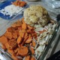 El cooksnap de Lourdes Rosas cuando hizo Coliflor al horno.