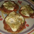 El cooksnap de Rosario Colazo cuando hizo Milanesas de Calabaza a la Napolitana.