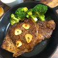 MTIAKNR's cooksnap of when they made アメリカ　美味！リブアイステーキの焼き方.