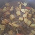 El cooksnap de Isa Galan cuando hizo Carne compuesta estilo canario.
