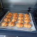 Margit Bodnár Cooksnap-ja, amikor elkészítette a(z) Isteni sajtos minikifli receptet.