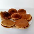 El cooksnap de Angels cuando hizo Dorayaki relleno de crema de cacao (pastelito japones).